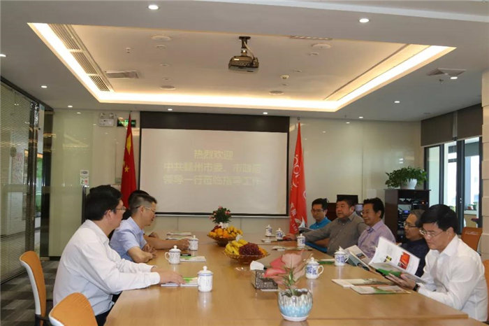 中共贛州市委常委、統戰部長彭業明等領導一行到訪廣東博皓考察指導-3